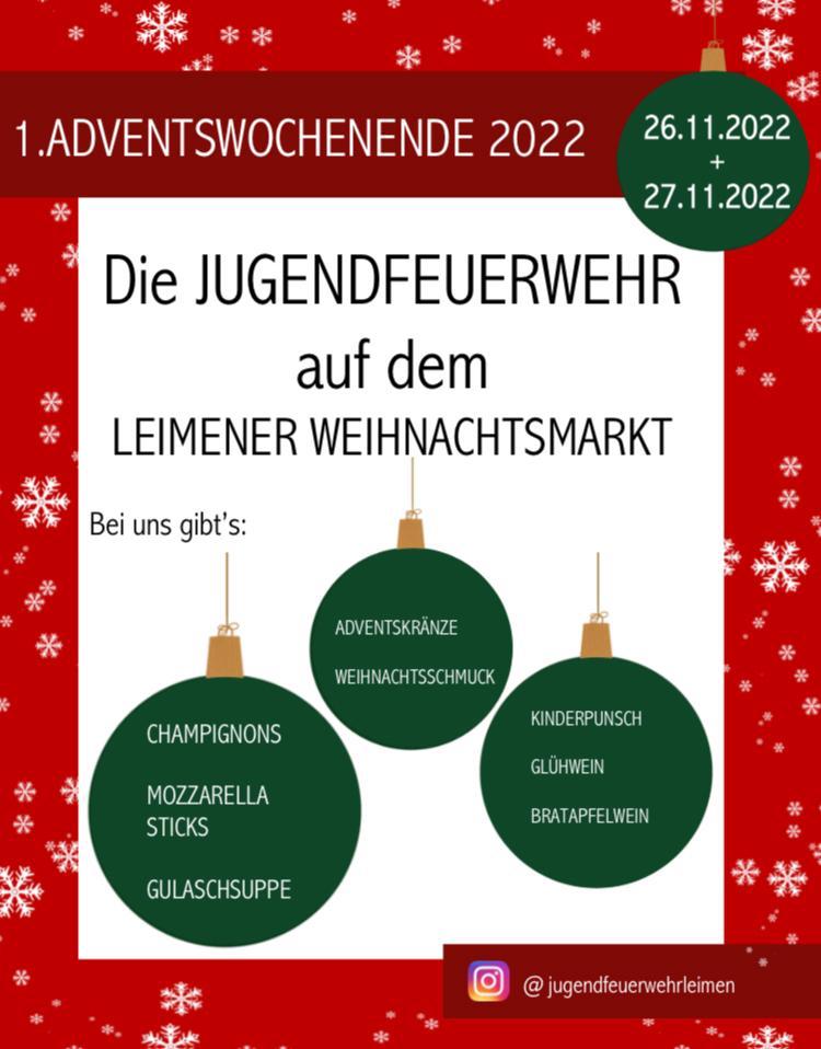  Einladung zum Weihnachtsmarkt 2022 
